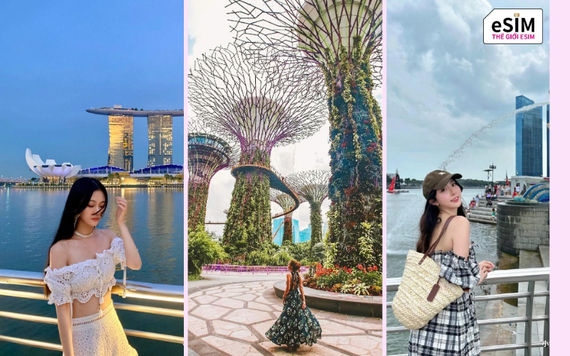 Tự tin check-in và mua sắm tại Singapore nhờ lịch trình thông minh cùng esim singapore.